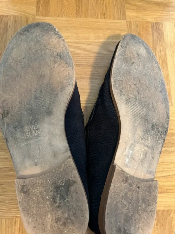 River Island Loafer aus Wildleder