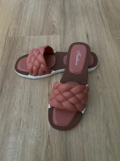 Rosa Damen Schlappen / Slides