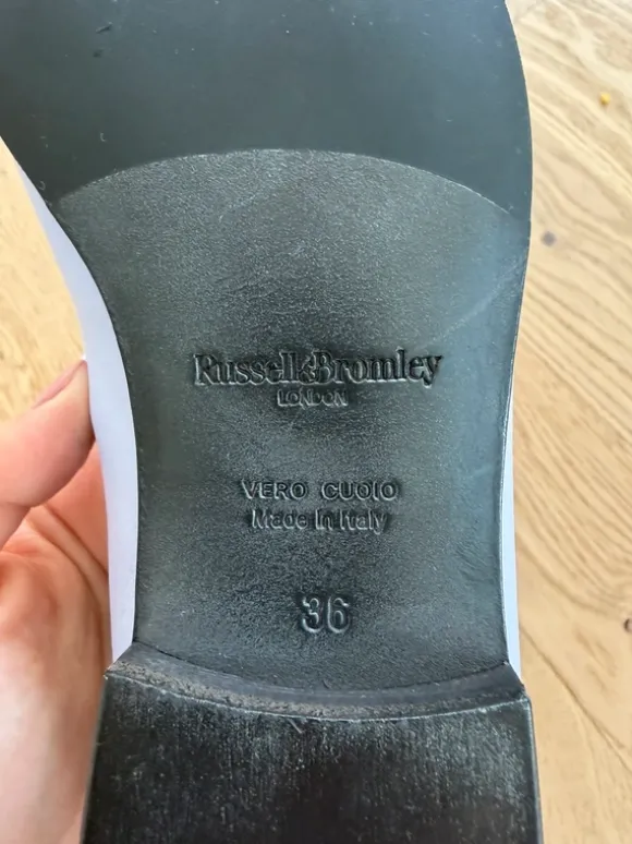 Russell & Bromley Loafer flieder – Echtleder – Gr. 36 – neu