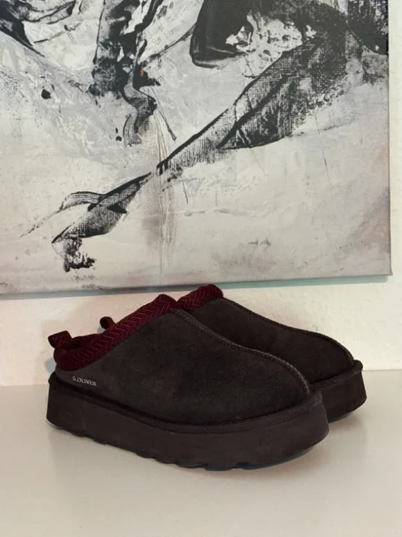 S Oliver Schuhe warm Hausschuhe oder draußen