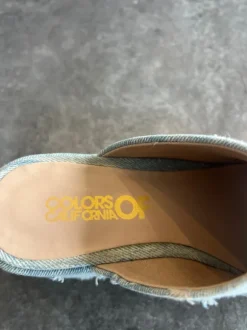 Sabots en jeans Colors of California
