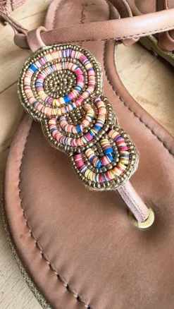 Salamander Echt Leder Boho Sandalen Gr 37