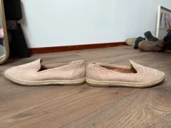 Sandalen beige/licht oud roze (37)
