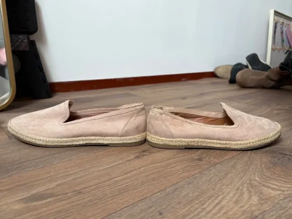 Sandalen beige/licht oud roze (37)