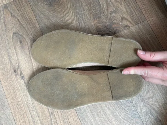 Sandalen beige/licht oud roze (37)