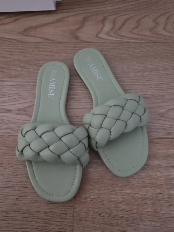 Sandalen Gr.37 Mintgrün