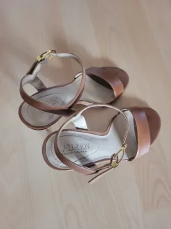 Sandalen Gwen Ralph Lauren braun