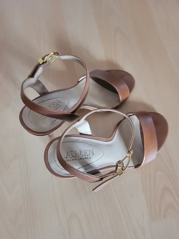 Sandalen Gwen Ralph Lauren braun