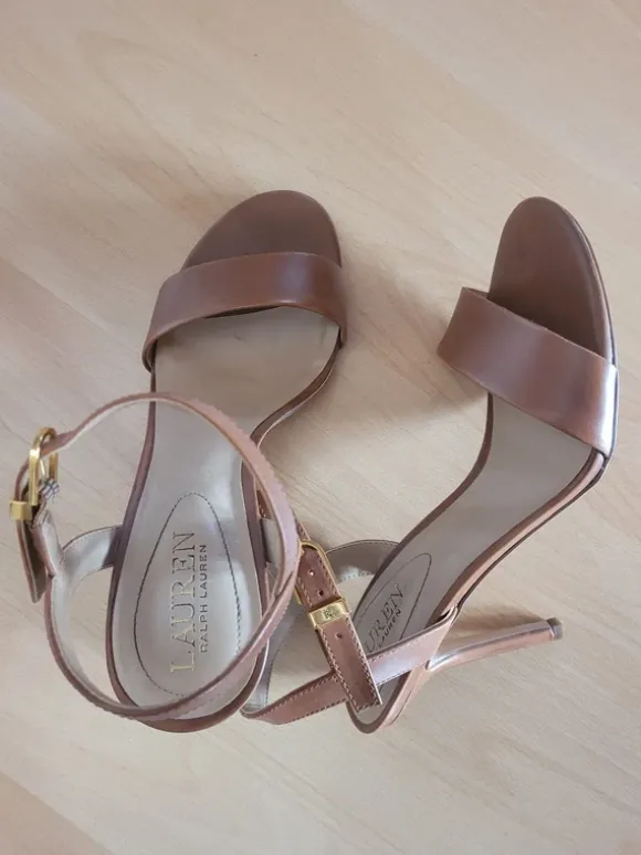 Sandalen Gwen Ralph Lauren braun