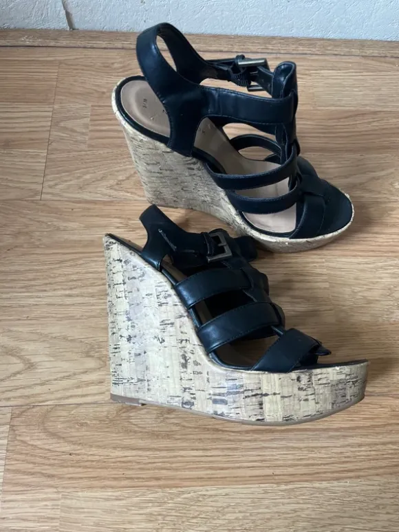 Sandalen met hak 38