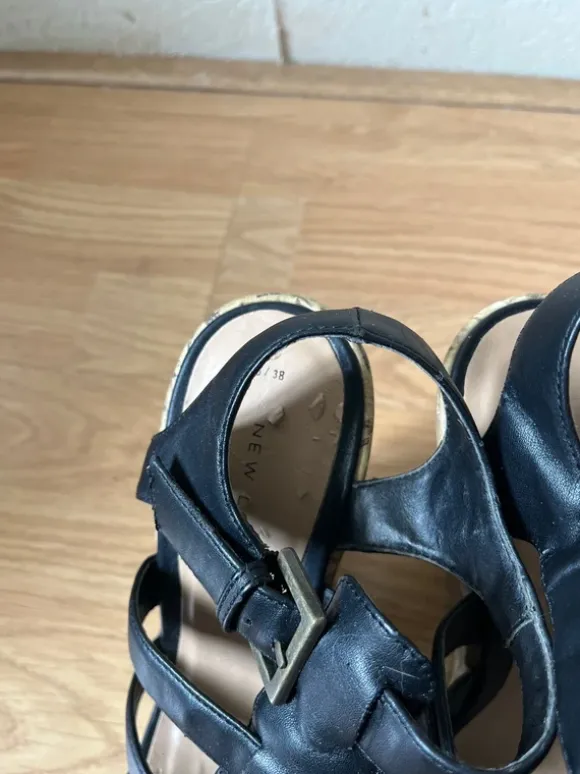 Sandalen met hak 38