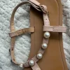 Sandalen: Perlen