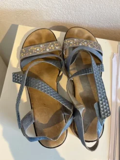 Sandalen Rieker 41 blau