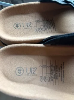 Sandalen UP2 Fashion Gr.40 Schwarz neuwertig