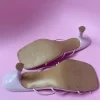 Sandales talons roses Mango
