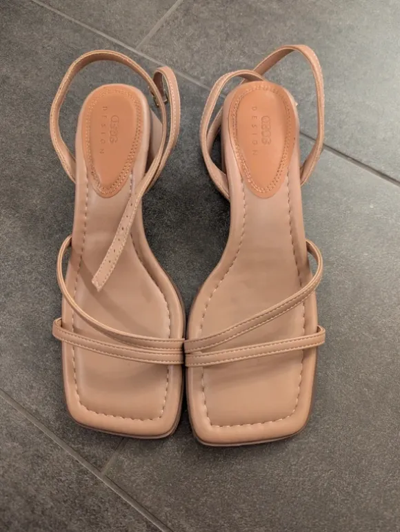 Sandalette asos Natur beige
