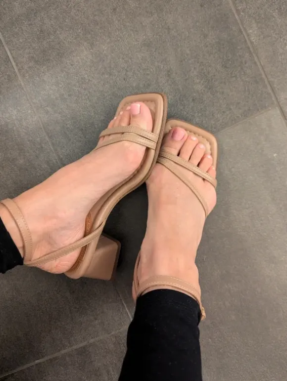 Sandalette asos Natur beige