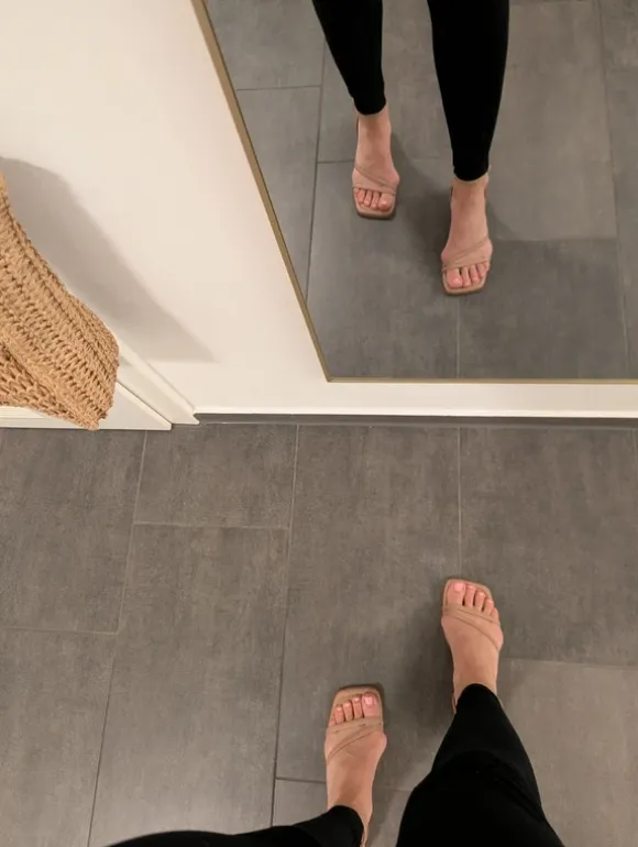 Sandalette asos Natur beige