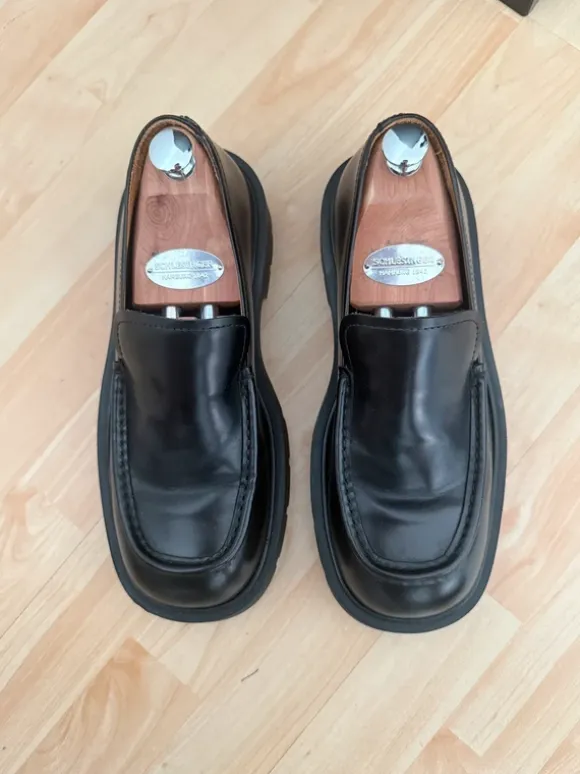 Sandro Paris Mokassins – Schwarz | Chunky Sole EU44