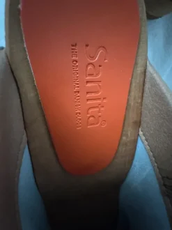 Sanita Clogs Wood Lotte orange NEU 39