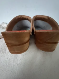 Sanita Clogs Wood Lotte orange NEU 39