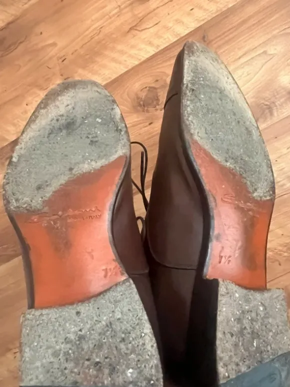 Santoni Oxford Braun 7,5 42,5