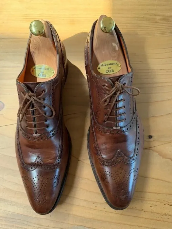 Santoni veterschoen maat 9,5