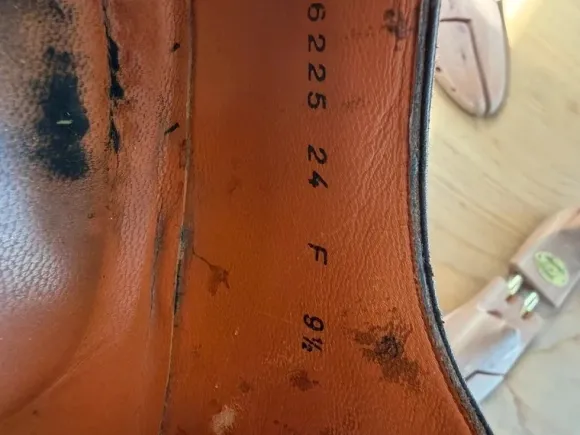 Santoni veterschoen maat 9,5