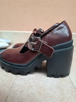 Scarpe con cinturino bordeaux 39 Steve Madden