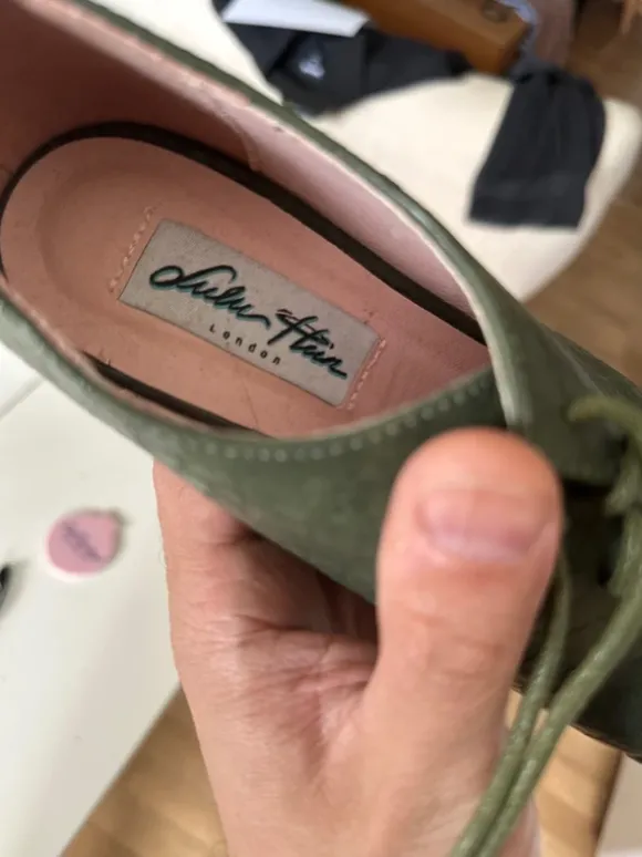 Scarpe Lulu Hun london simil coccodrillo