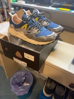 Scarpe sneakers Flower Mountain grigio/blu taglia 45