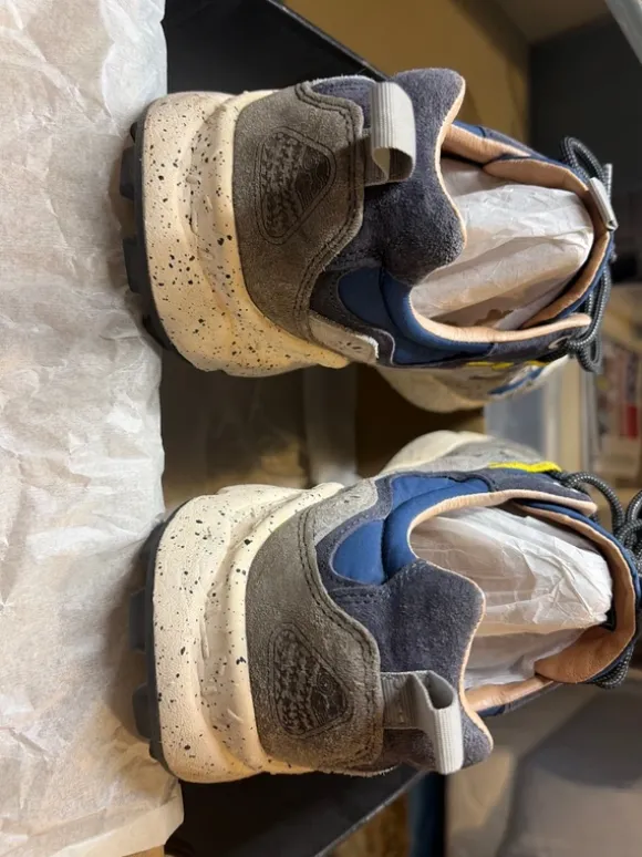 Scarpe sneakers Flower Mountain grigio/blu taglia 45