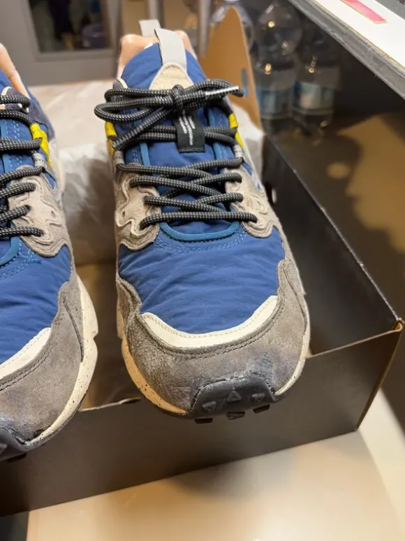 Scarpe sneakers Flower Mountain grigio/blu taglia 45