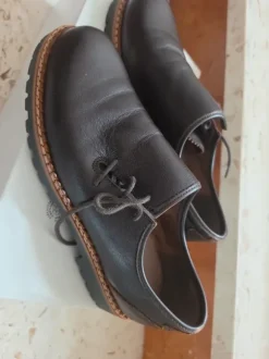Schapuro echt Leder Haferlschuhe Trachtenschuhe 39 dunkelbraun