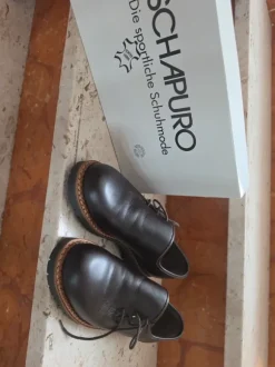 Schapuro echt Leder Haferlschuhe Trachtenschuhe 39 dunkelbraun