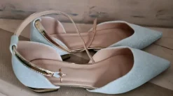 Schicke, flache Damen Spangenschuhe