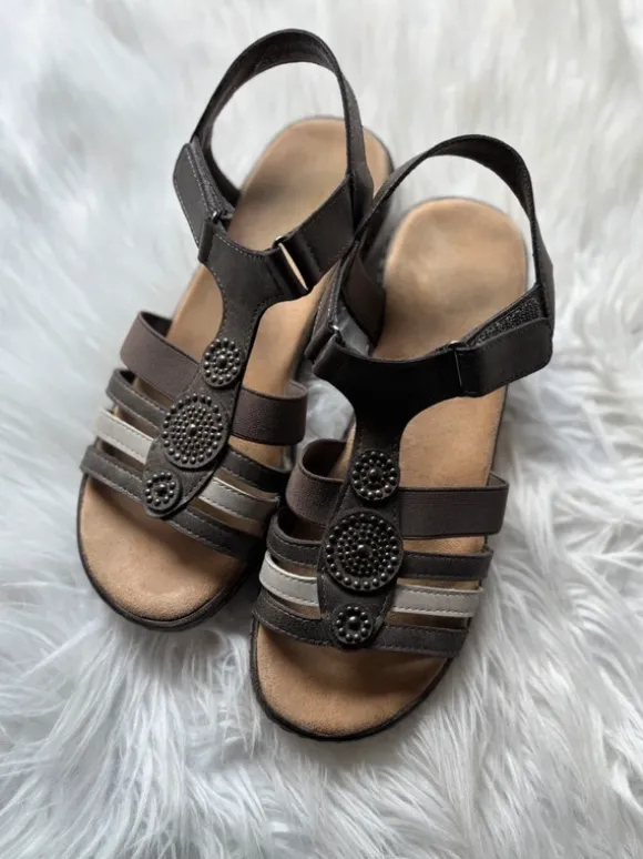 Schicke Sommersandalen, Sommer Schuhe