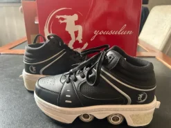 Schoenen met wieltjes met led licht