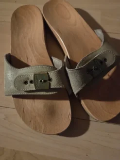 Scholl flat clogs