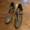 Schuhe beige, Paul Green, Lackleder, Größe 39,5