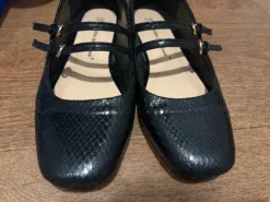Schwarze Ballerina Schuhe