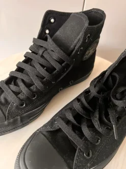 Schwarze Converse Sneaker, Chucks in Größe 41