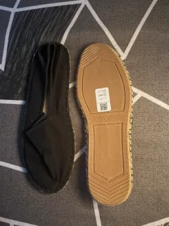 Schwarze Espadrilles Bohooman - Größe 9