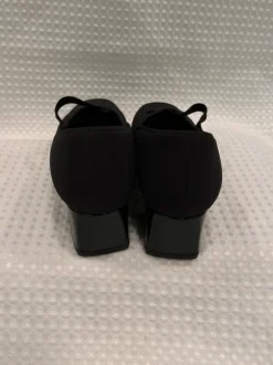Schwarze Gabor Damen-Pumps im Mary-Jane-Stil Gr.39