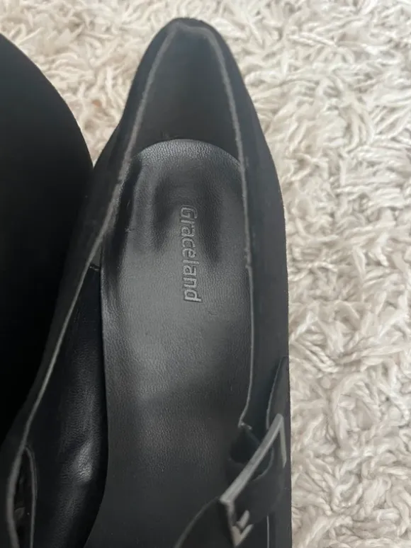 Schwarze Graceland Schuhe