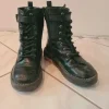 Schwarze Halbstiefel, Größe 32