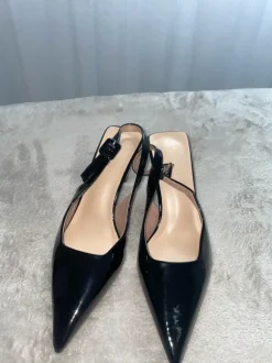 Schwarze Heels Gr. 38/39