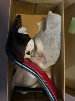 Schwarze high heels