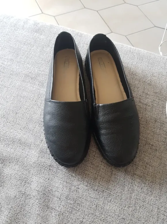 Schwarze loafer