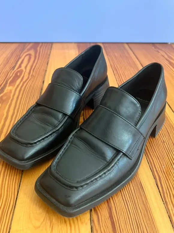 Schwarze Loafer Vagabond, Gr. 38